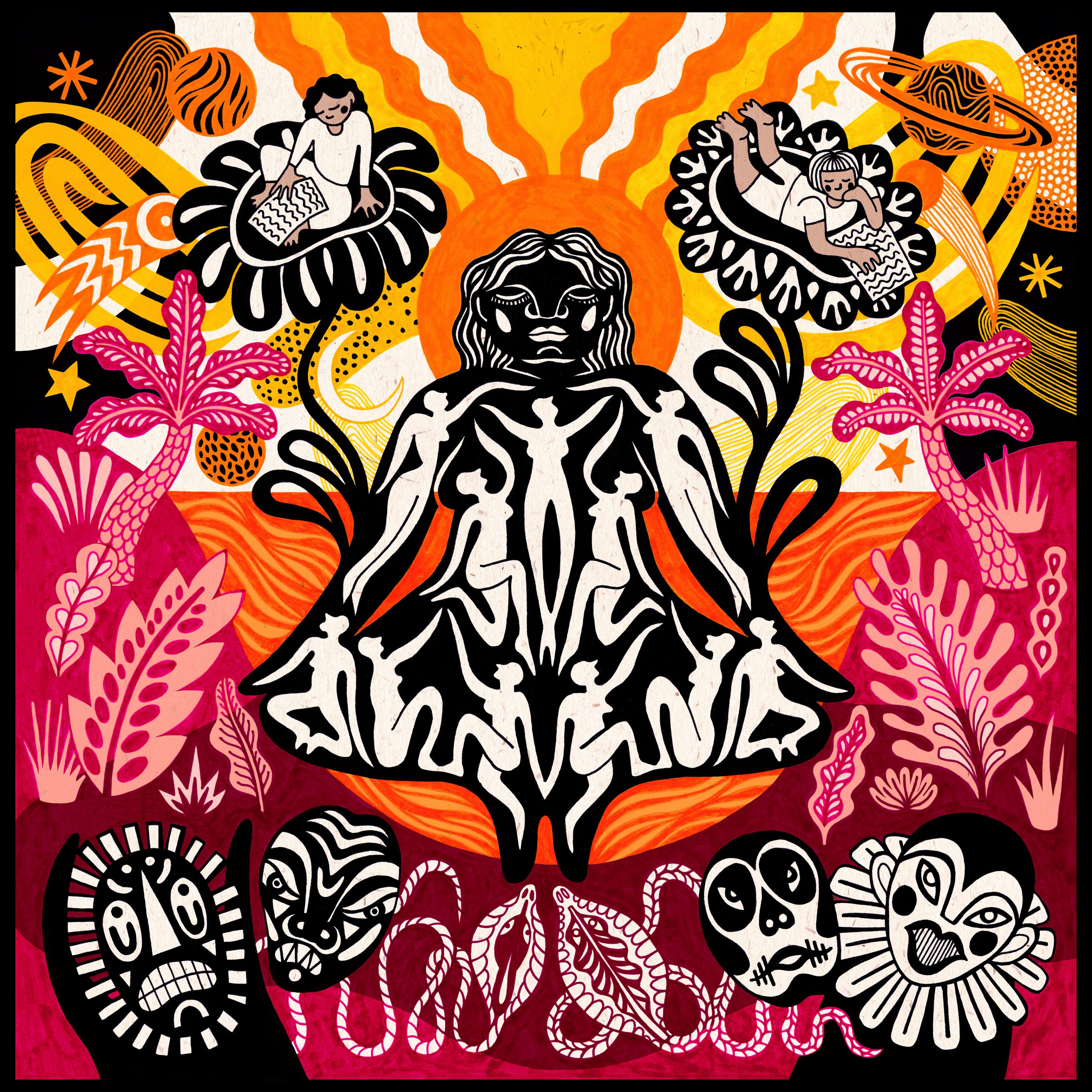 英2LP Yazz Ahmed Polyhymnia ALNLP76 Night Time Stories /00520 Polyhymnia (Remixed) – NightTimeStories