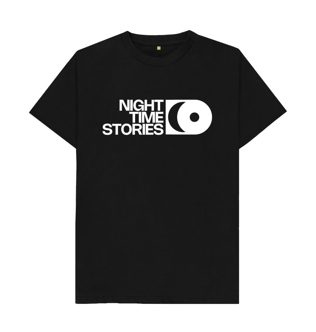 Black Night Time Stories - Logo T-shirt